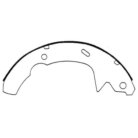 Centric Parts Centric Brake Shoes, 111.05990 111.05990